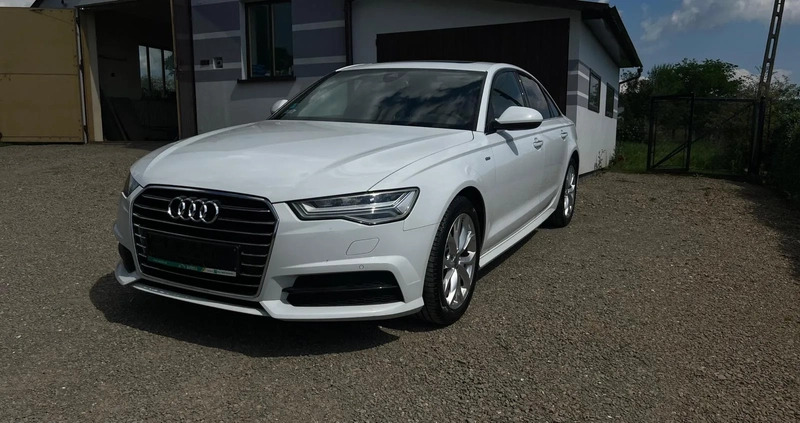 Audi A6 cena 93000 przebieg: 142000, rok produkcji 2017 z Tolkmicko małe 79